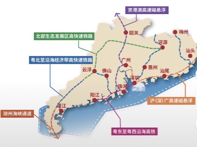 深中通道最新规划图，连接珠江口两岸的世纪工程展望