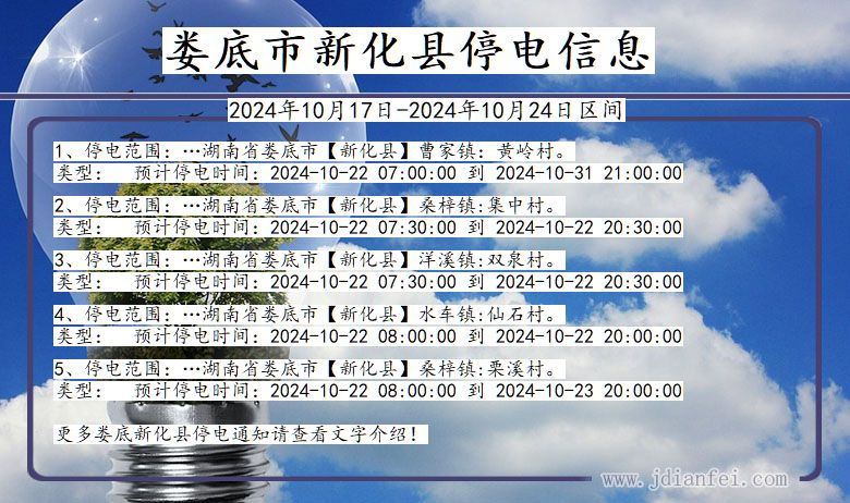 娄底最新停电信息及影响分析概述